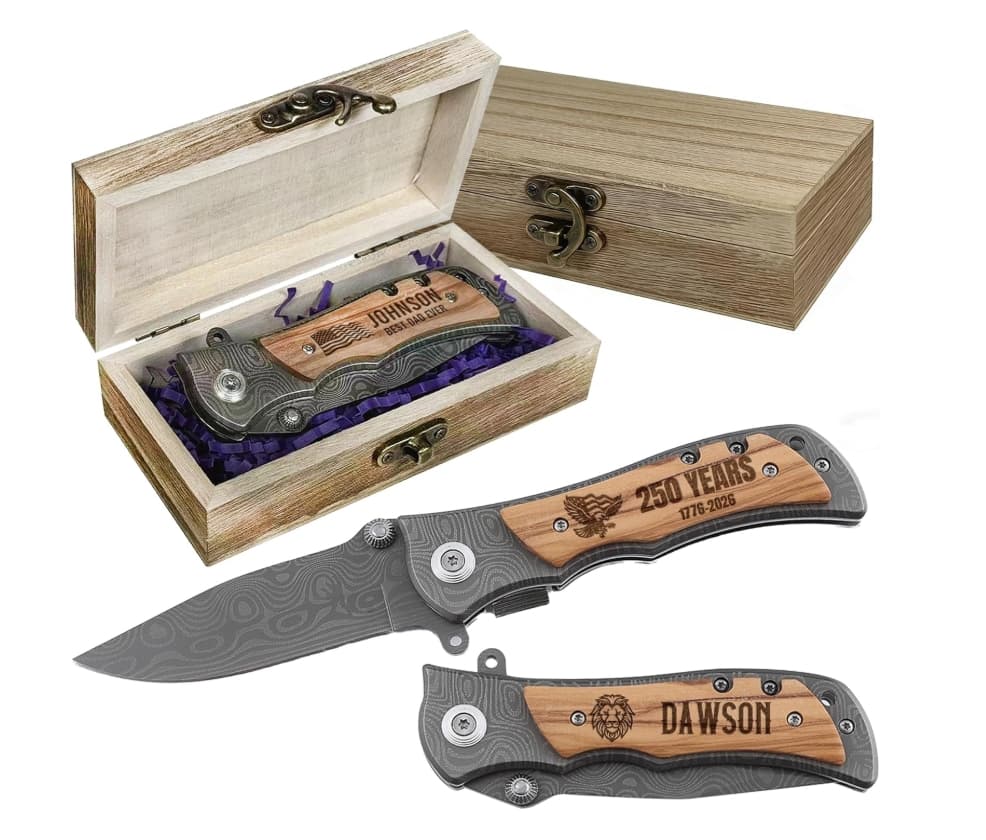 Custom Engraved Knives